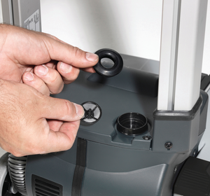 Advance SC100, Floor Sweeper-Scrubber, 12", .8 Gallon, Electric, Forward and Reverse, Cylindrical, 3 Year Warranty