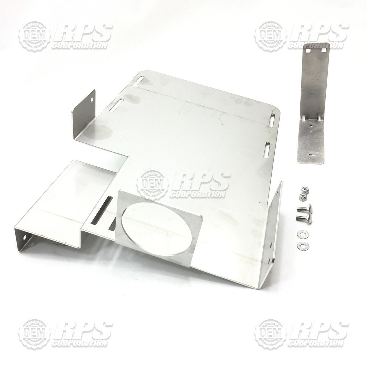 FactoryCat/Tomcat 250-1132D, Baffle,Stainless, w/Holder