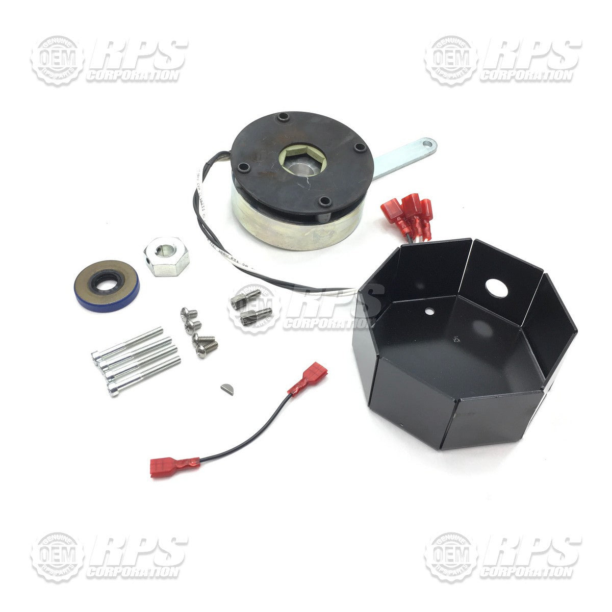 FactoryCat/Tomcat 250-7323D, Parking Brake,Electric,36V w/ seal and key