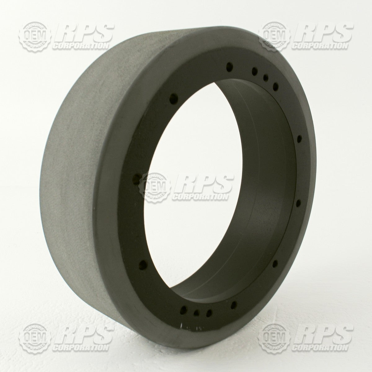 FactoryCat/Tomcat 255-7320, Tire & Wheel,Grey,Smooth 10" Diameter, 10 hole mount