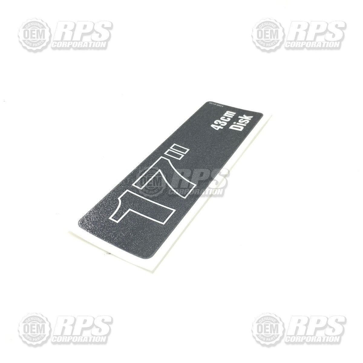 FactoryCat/Tomcat 260-017D, Decal, Disk, 17