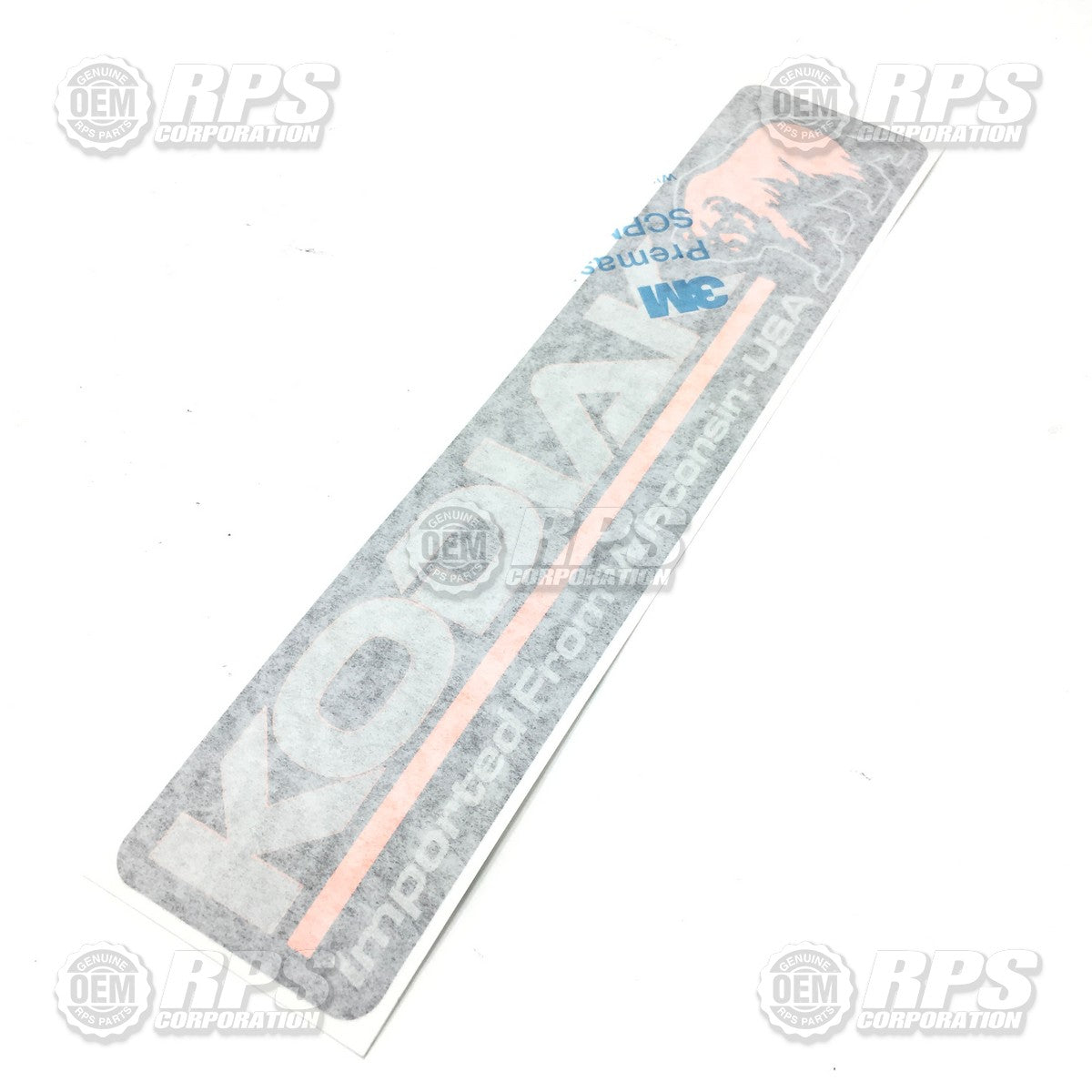 FactoryCat/Tomcat 260-7200, Decal, Kodiak