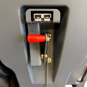 Walk Behind Floor Scrubber, 20", 12.5 Gallon, Battery, Pad Assist, Disk, 2/2/1 Warranty