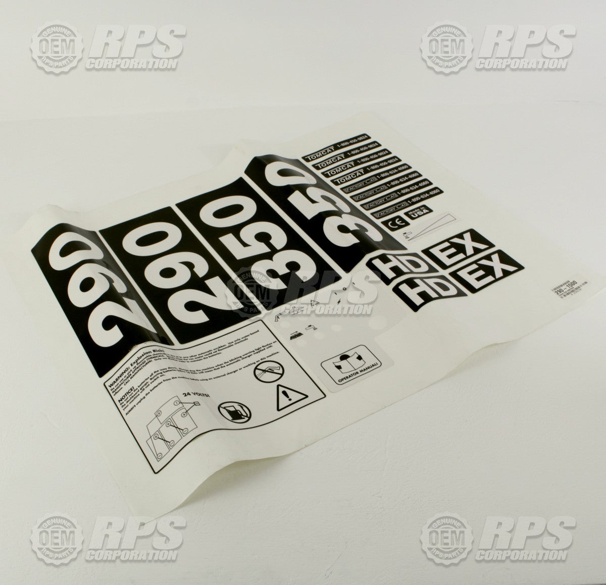 FactoryCat/Tomcat 290-1500, Decal,Set,290/350