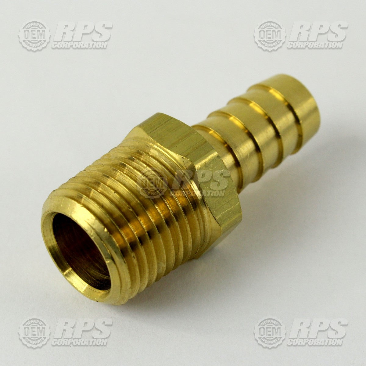 FactoryCat/Tomcat 290-4176, Fitting,1/2"MNPTx1/2"Barb Brass