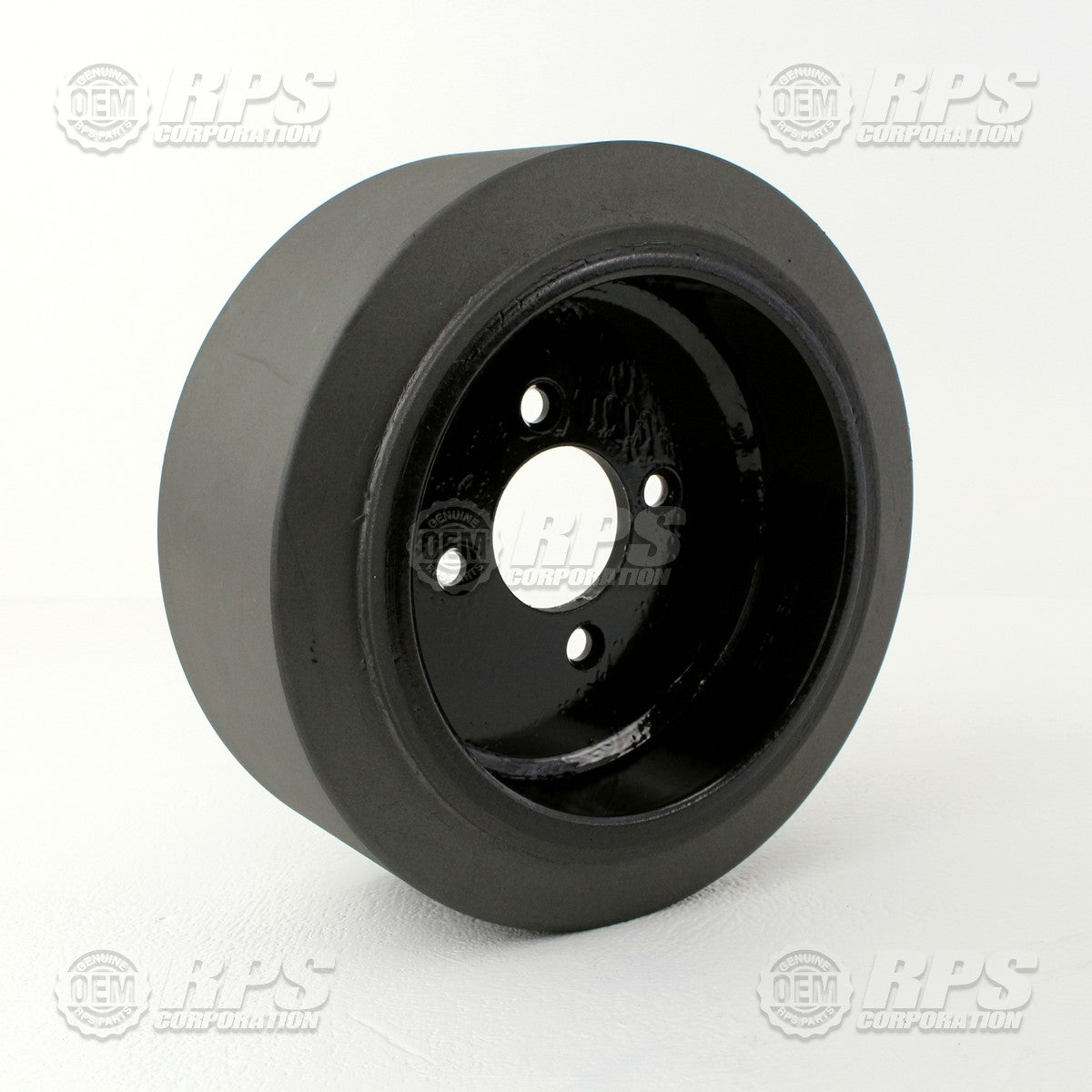 FactoryCat/Tomcat 290-6190, Wheel,Rear,Black,Poly,12" Smooth
