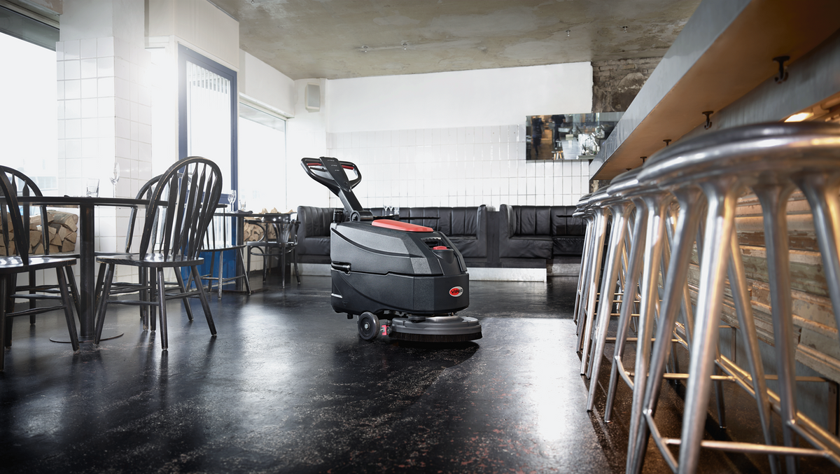 Viper AS4325B, Floor Scrubber, 17", 6.6 Gallon, Battery, Pad Assist, Disk, 3 Year Warranty, 50000580