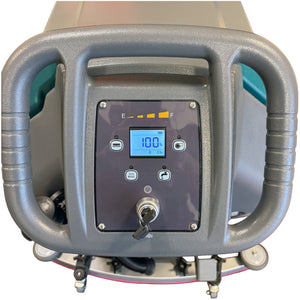 Walk Behind Floor Scrubber, 20", 12.5 Gallon, Battery, Pad Assist, Disk, 2/2/1 Warranty