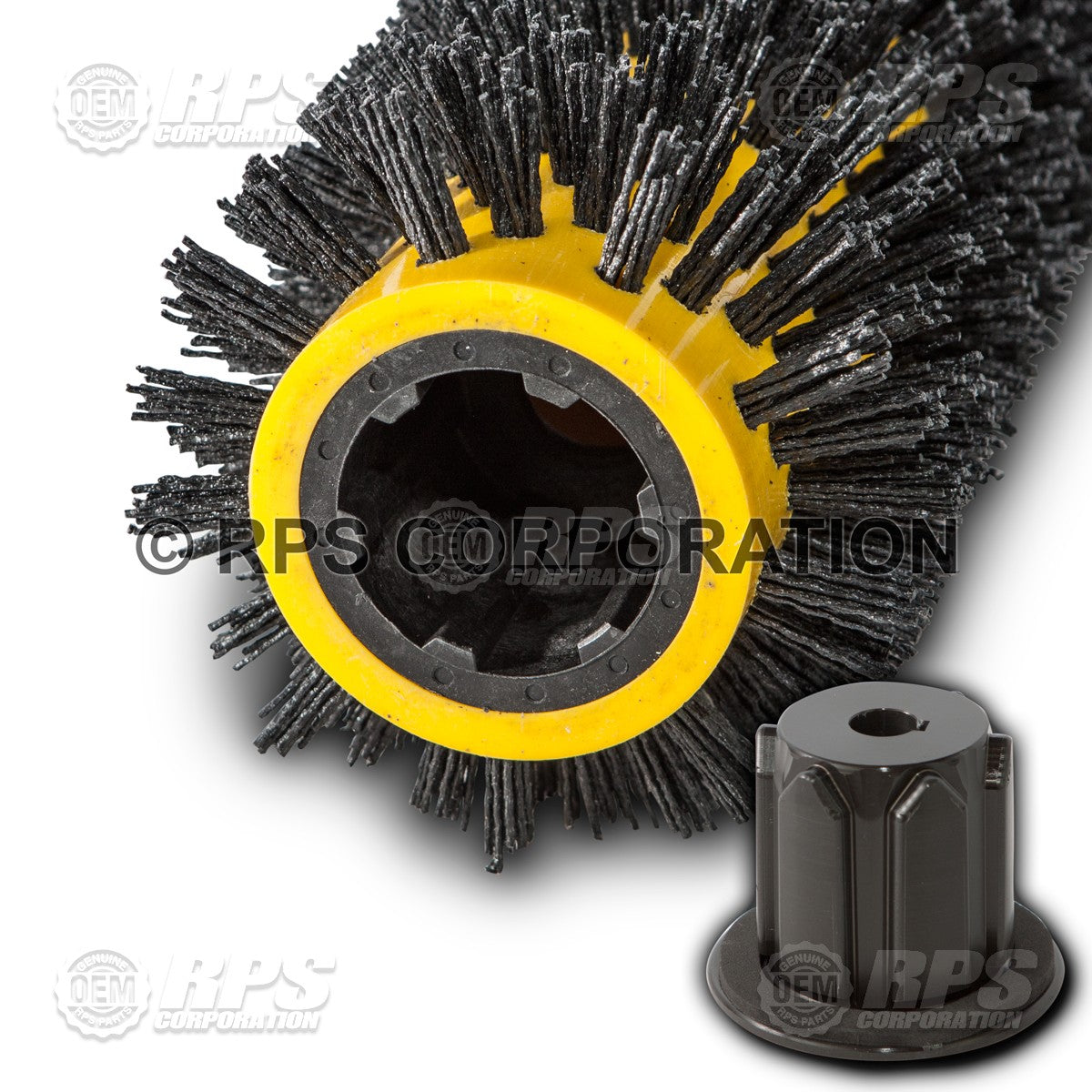 FactoryCat/Tomcat 327-821S, Brush,Cylindrical,32",Tough - 7" Diameter