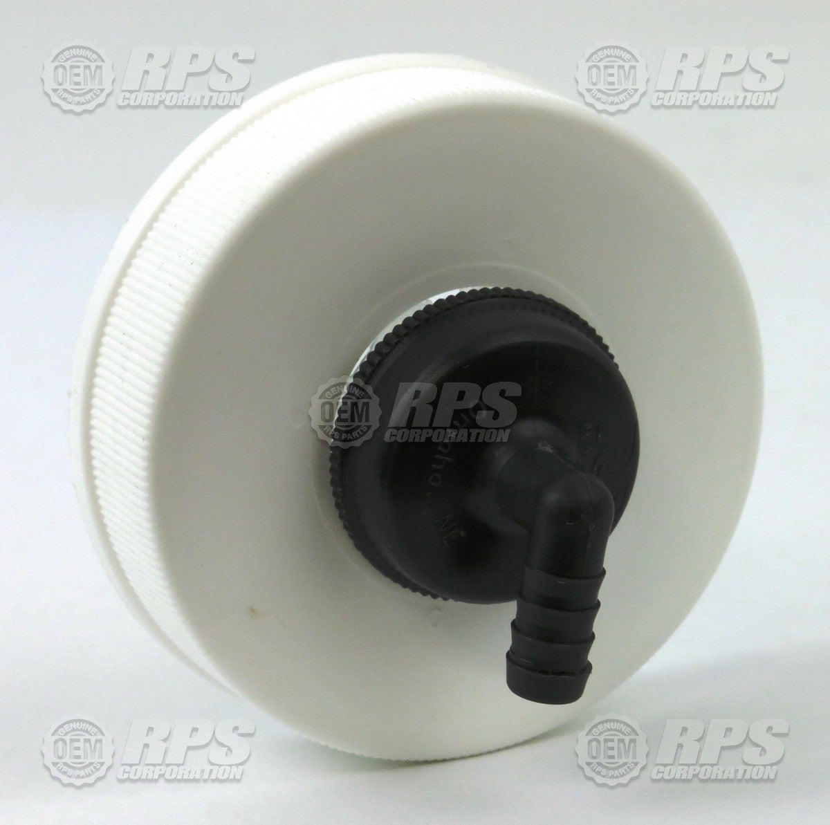FactoryCat/Tomcat 395-0211, Cap,White,2.5 Gall w/90 Deg nipple