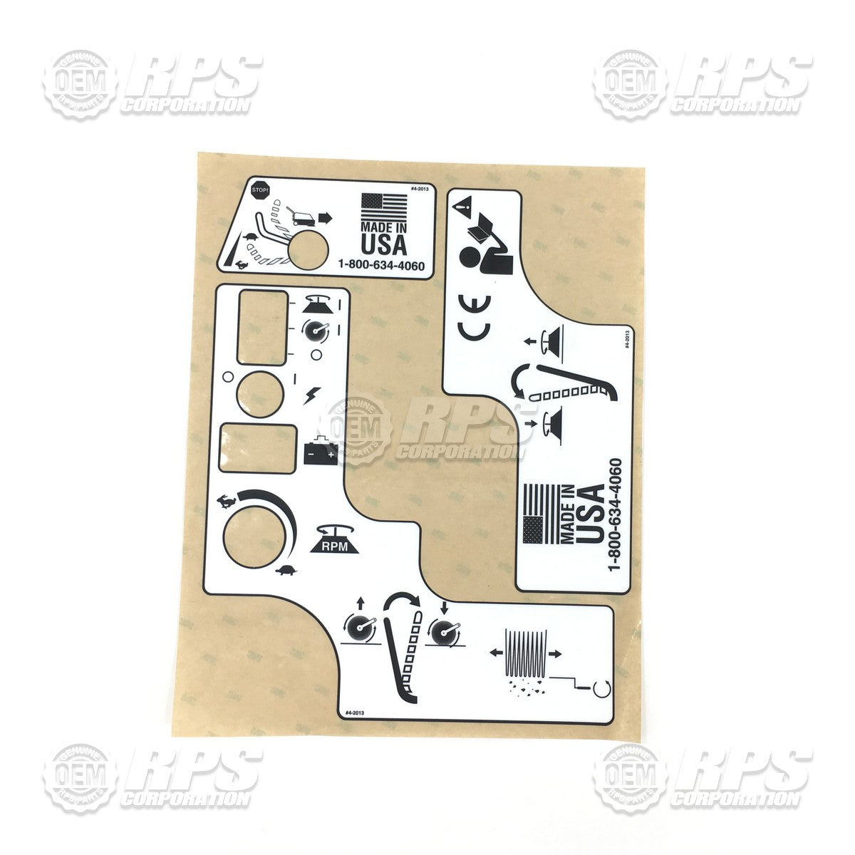 FactoryCat/Tomcat 4-1502, Decal, Side Broom Speed Control, 34