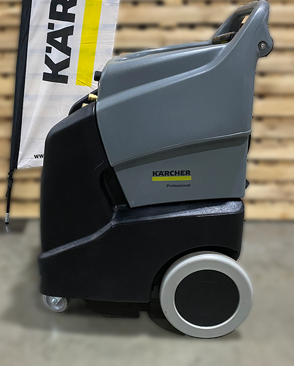 Karcher Windsor Puzzi 50/14 E, Carpet Extractor, 13 Gallon, Adjustable 500 PSI, Hot Water,  Wand and Hoses Included, Demo Unit