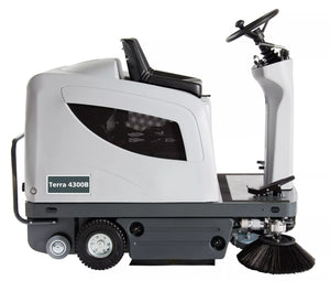 Advance Terra 4300B, Floor Sweeper, 46", 18 Gallon Hopper, Ride On, Battery, 18 Gallon Hopper, 3 Year Warranty
