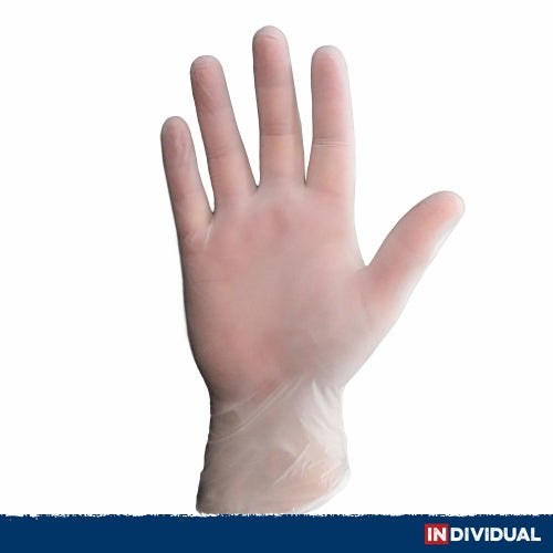Gloves | Medium Size | Clear | Powder-Free Vinyl Gloves | 3ML | QTY 1000