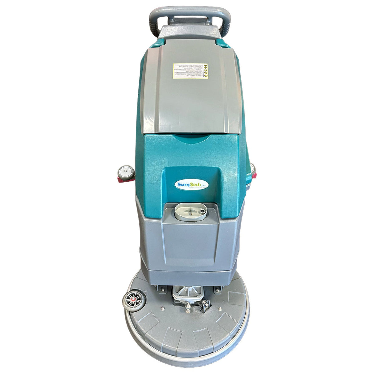 Walk Behind Floor Scrubber, 20", 12.5 Gallon, Battery, Pad Assist, Disk, 2/2/1 Warranty