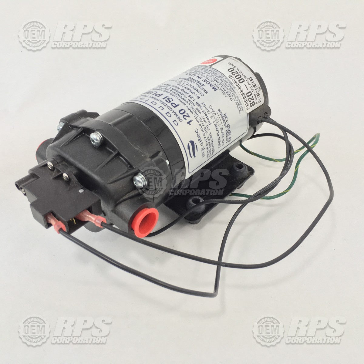 FactoryCat/Tomcat 820-0020, Pump,120 PSI,w/Viton Seals