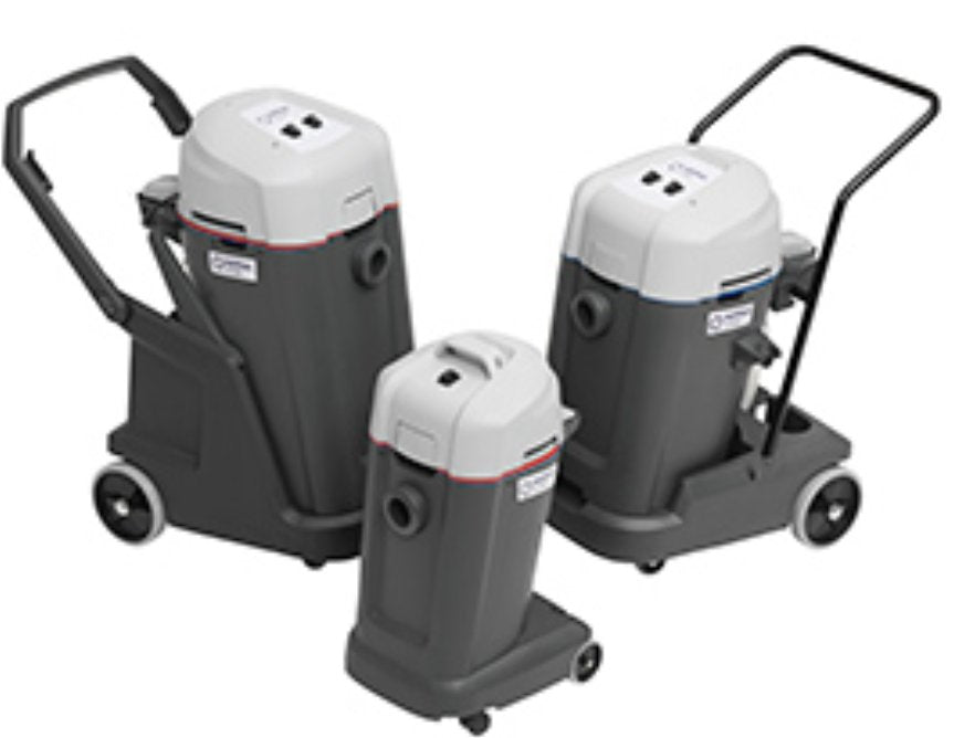 Nilfisk Advance VL500 35/55/75, Shop Vac, 9, 14 or 19 Gallon, With Tool Kit, Front Mount Squeegee Optional, 3 Year Warranty