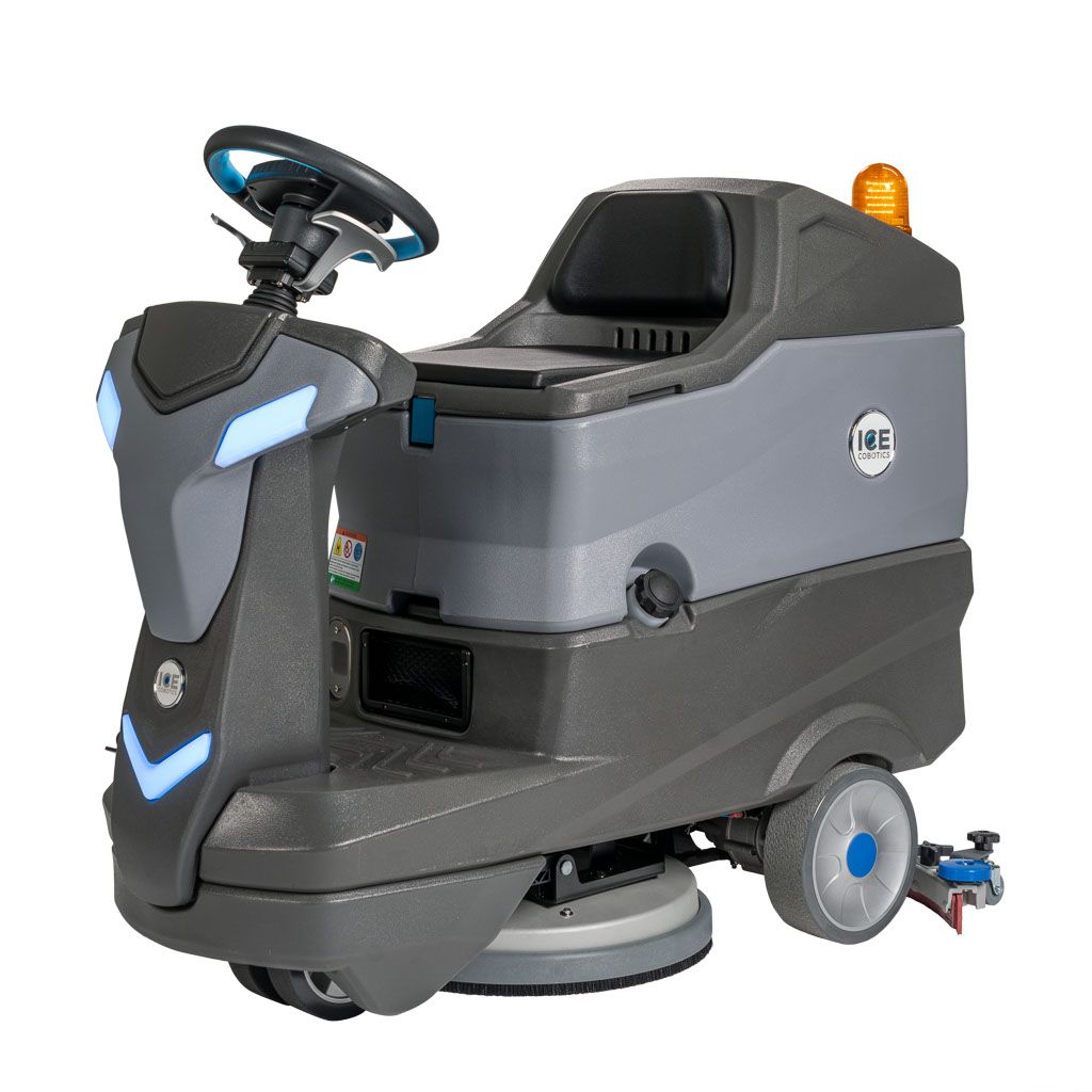 ICE RS20L, Floor Scrubber, 20", 18.5 Gallon, Ride On, Lithium, Disk, 5 Year Warranty