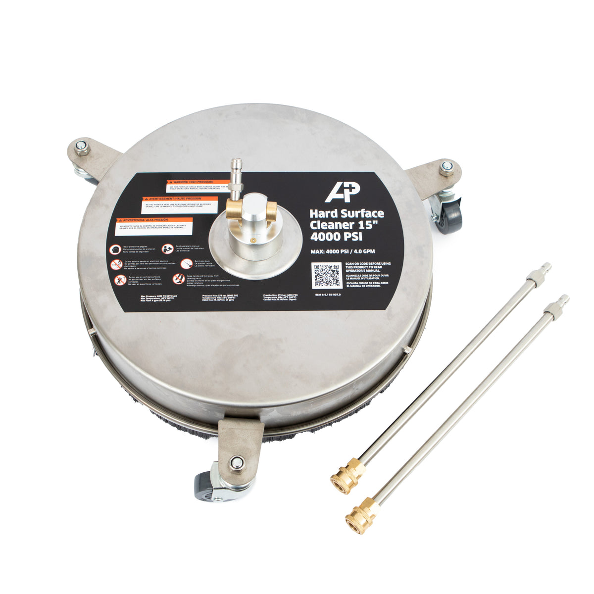 15" A+ Pressure Washer Surface Cleaner