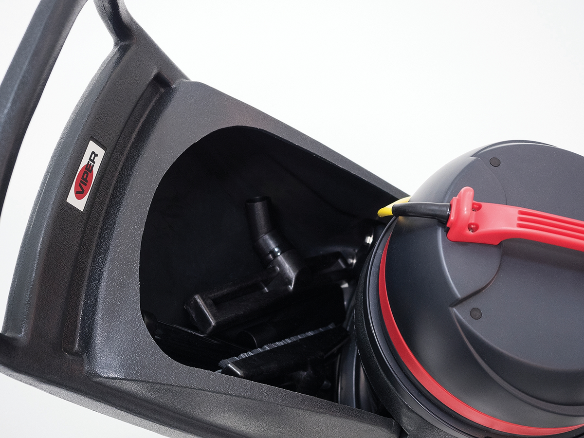 Viper Shovelnose, Shop Vac, 18 Gallon, Push, Front Mount Squeegee, Tool Kit, 3 Year Warranty, SN18WD