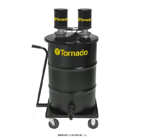 95961 | Tornado® Dual Air | Shop Vac | 55 Gallon | Wet ONLY | Tool Kit Not Included | 4 Year Warranty