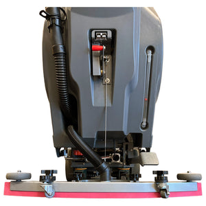 Walk Behind Floor Scrubber, 20", 12.5 Gallon, Battery, Pad Assist, Disk, 2/2/1 Warranty