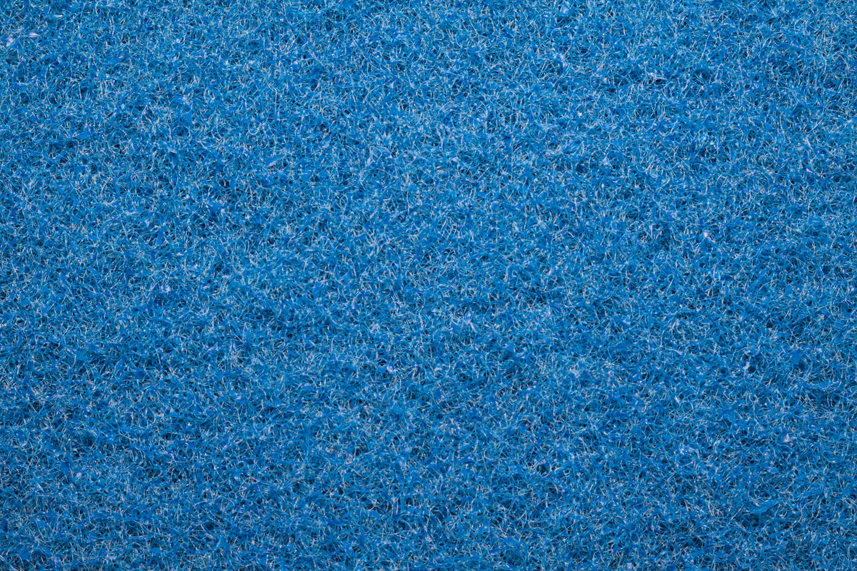 20" Blue Driver Pad - 5/Case - Square Scrub SS P1420BLU