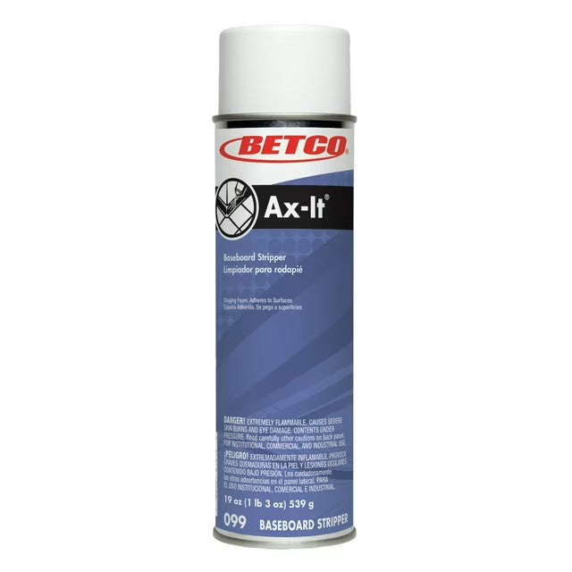 09923-00 | Betco Ax-It® | Aerosol Baseboard Stripper | 12 Per Case