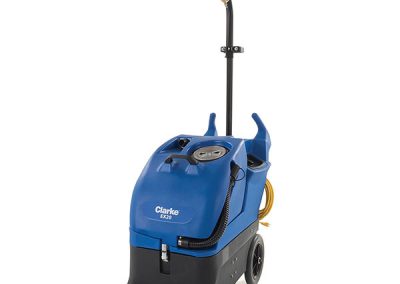 Clarke EX20, Carpet Extractor, 12.5 Gallon, 100 PSI, Hot or Cold Water, Single 3 Stage Vac Motor, 3 Year Warranty