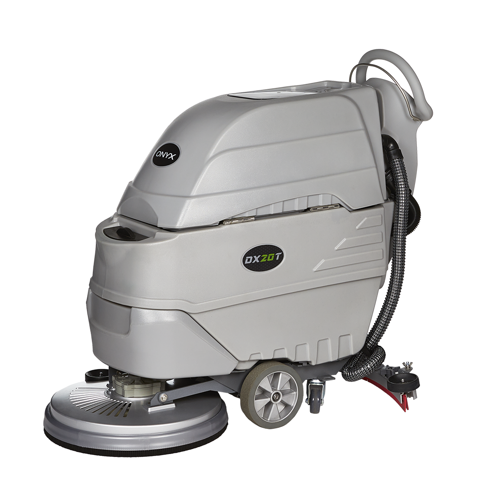 Onyx DX20T, Walk Behind Floor Scrubber, 20", 14 Gallon, Battery, Self Propel, 3 Year Warranty