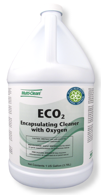 902393 | Multi-Clean EC02 | Encapsulating Carpet Cleaner | Hydrogen Peroxide | PH 4-6 | 4 X 1 Gallons