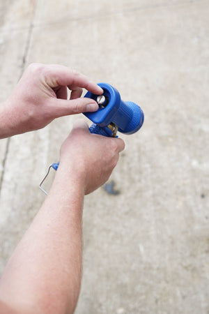 Brass Adjustable Washdown Gun - Low-Pressure Rinsing for Car Wash & Industrial Use