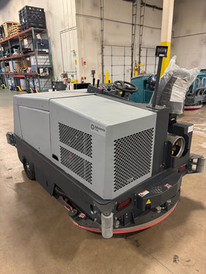 Advance 7765, Rider Floor Sweeper-Scrubber, 40", 100 Gallon, Propane, Cylindrical, 6/1/1 Warranty