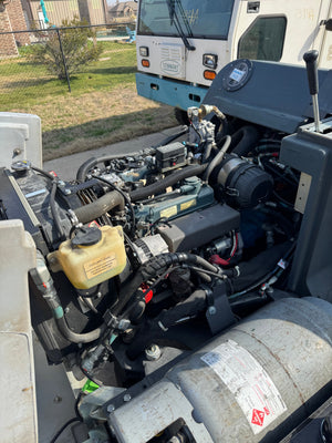 Refurbished | Advance SW8000 | Floor Sweeper | 77" | 105 Gallon Hopper | Ride On | Propane | Dual Side Brushes | Trio-Sweeper Dust Guard | 2022