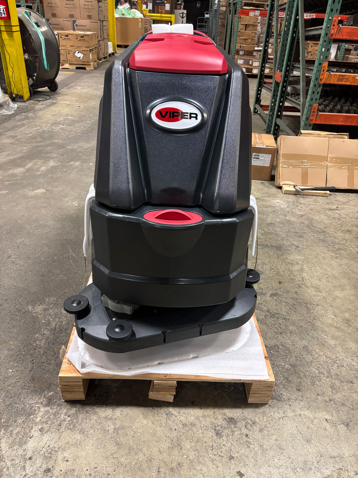 Viper AS6690T, Floor Scrubber, 26", 22 Gallon, Battery, Self Propel, Disk, AS6690T-312, 3 Year Warranty