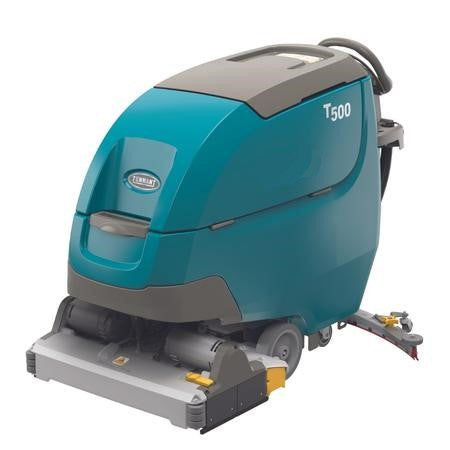 Tennant T500, Floor Sweeper-Scrubber, 28", 22.5 Gallon, Battery, Self Propel, Cylindrical, 3 Year Warranty