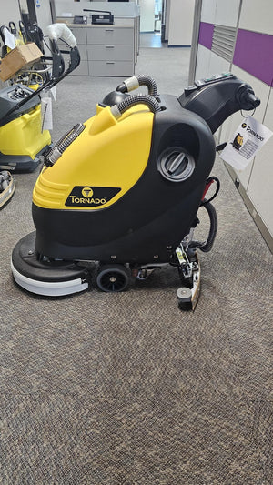 TS120-S45-UC | Demo Unit | Tornado BD 20/11L | Floor Scrubber | 20" | 11 Gallon | Battery | Pad Assist | Disk | 4 Year Warranty