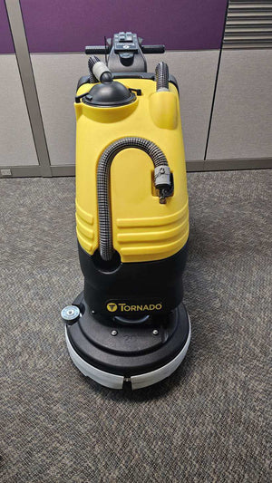 TS120-S45-UC | Demo Unit | Tornado BD 20/11L | Floor Scrubber | 20" | 11 Gallon | Battery | Pad Assist | Disk | 4 Year Warranty