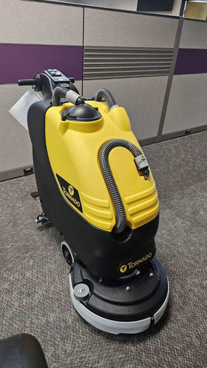 TS120-S45-UC | Demo Unit | Tornado BD 20/11L | Floor Scrubber | 20" | 11 Gallon | Battery | Pad Assist | Disk | 4 Year Warranty