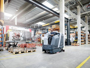 Nilfisk SC6000, Rider Floor Scrubber, 34", 50 Gallon, Disc, Battery, 3 Year Warranty