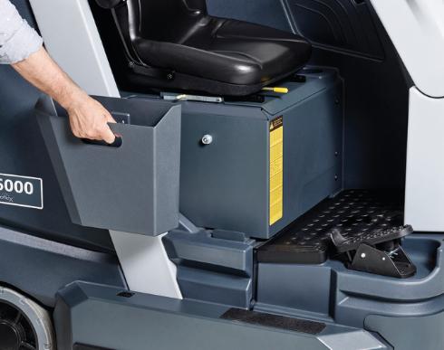 Nilfisk SC6000, Rider Floor Scrubber, 34", 50 Gallon, Disc, Battery, 3 Year Warranty