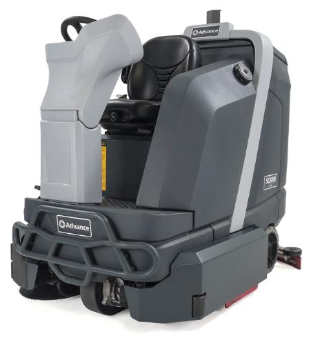 Nilfisk SC6000, Rider Floor Scrubber, 34", 50 Gallon, Disc, Battery, 3 Year Warranty