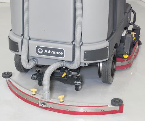 Advance SC6500, Rider Floor Scrubber, 48" Cylindrical, 70 Gallon, Battery, 3 Year Warranty