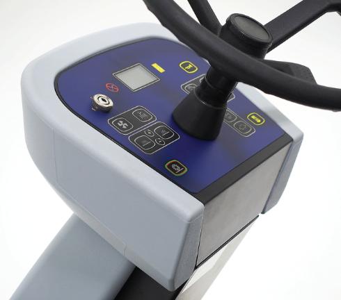 Advance SW5500, Rider Floor Sweeper, 60", 40 Gallon, Battery, 3 Year Warranty