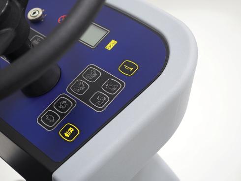 Advance SW5500, Rider Floor Sweeper, 60", 40 Gallon, Battery, 3 Year Warranty