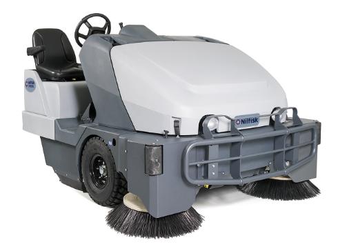 Refurbished, Advance SW8000, Floor Sweeper, 77", 105 Gallon Hopper, Ride On, Propane, Dual Side Brushes, 2020