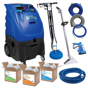Sandia 80-3800-H-DUAL PURPOSE Sniper 12 Gallon 800 PSI Corded Hard Surface Extractor Pro Package Heated