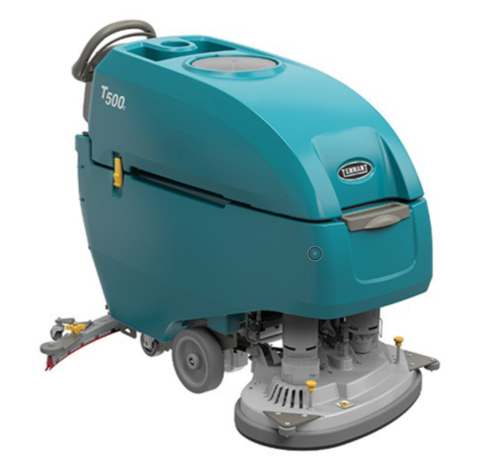 Tennant T500e, Walk Behind Floor Scrubber, 32", 22.5 Gallon, Battery, Self Propel, Disk, 3 Year Warranty