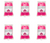 Hand Soap | Pink Foaming | Case of 6 X 1000 ML | Dispenser Not Included