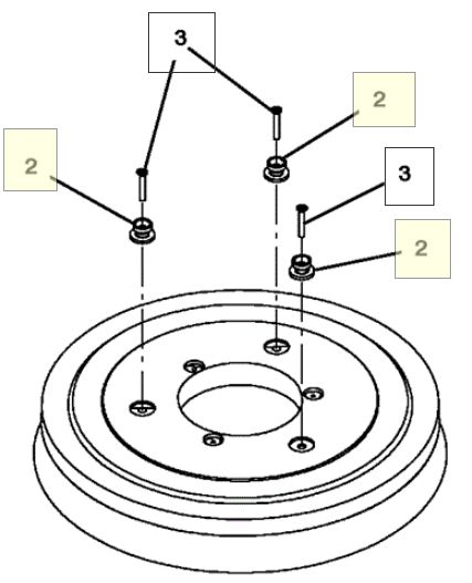 Aftermarket Tennant 1013018, Stud